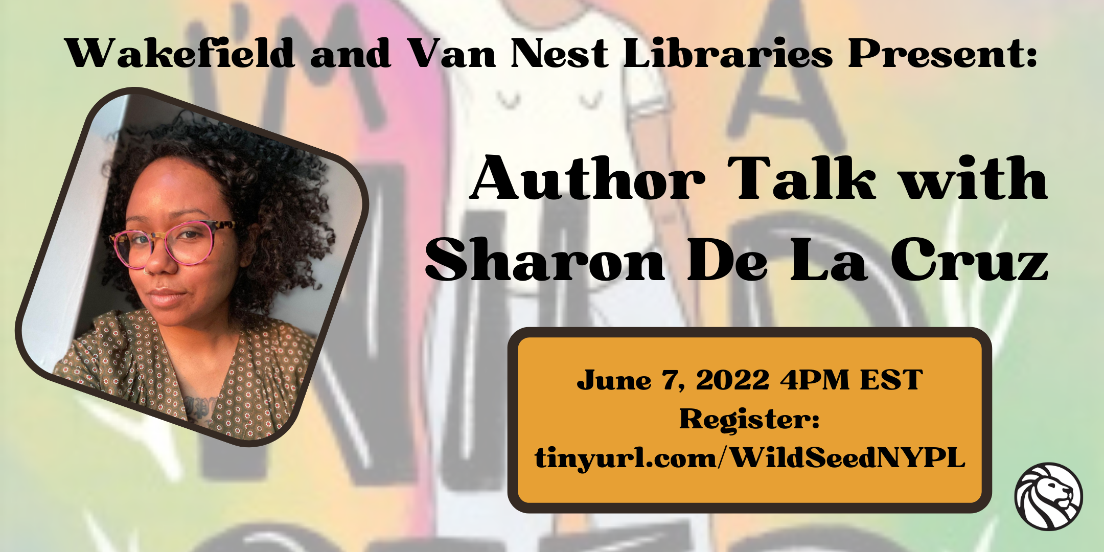 Author Talk with Sharon De La Cruz