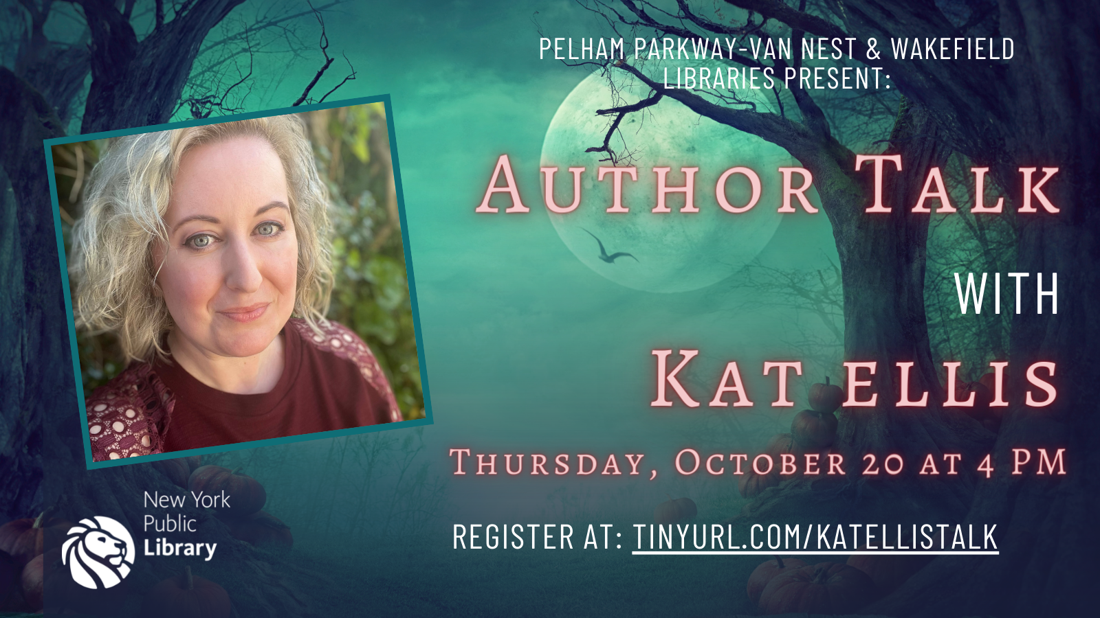 Author Talk with Kat Ellis