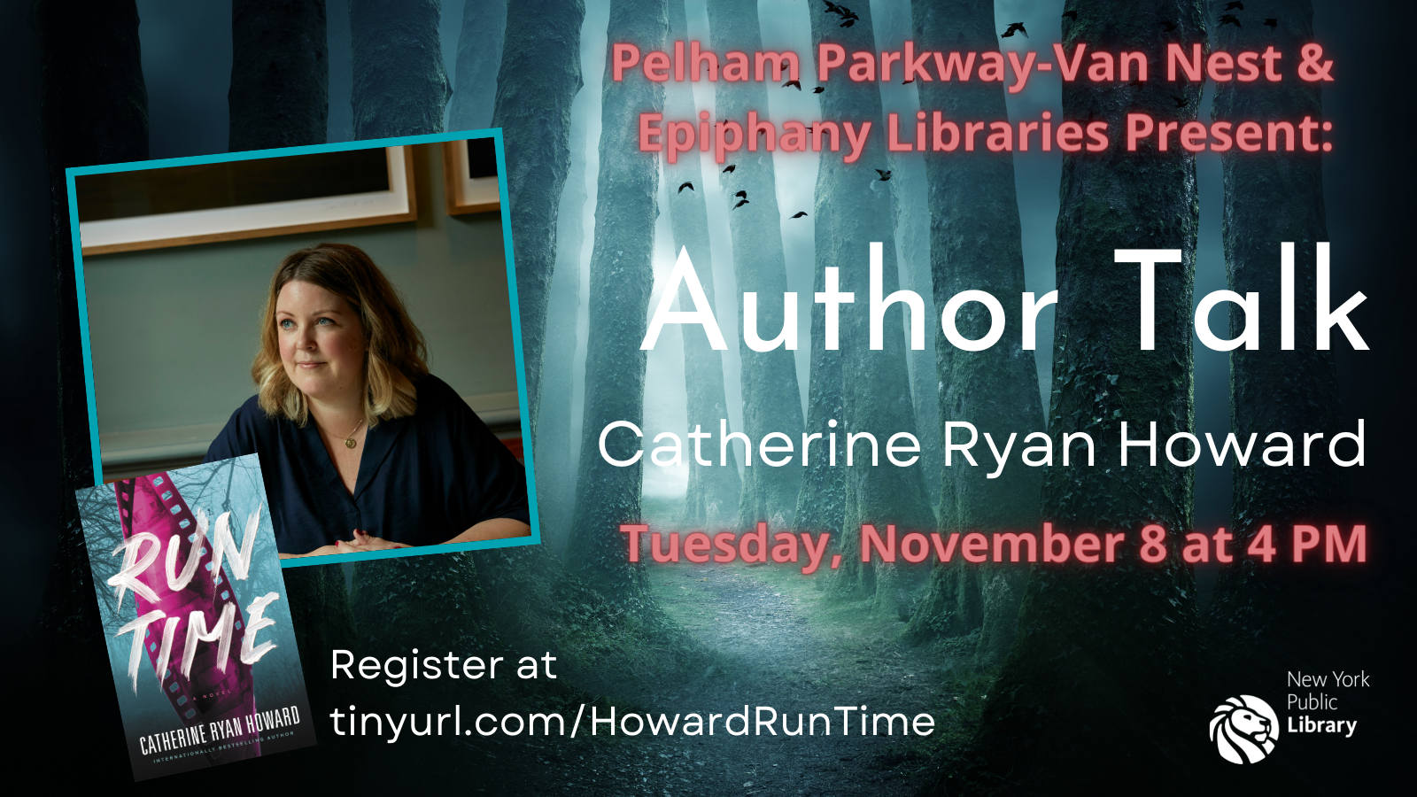Author Talk with Catherine Ryan Howard
