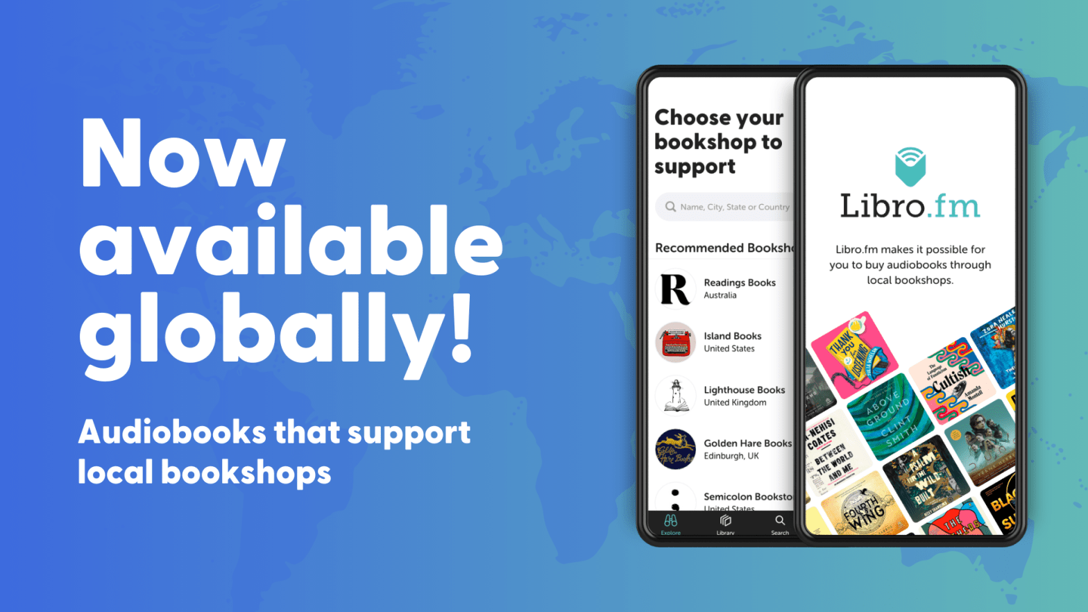 Libro.fm Is Now Available Internationally!