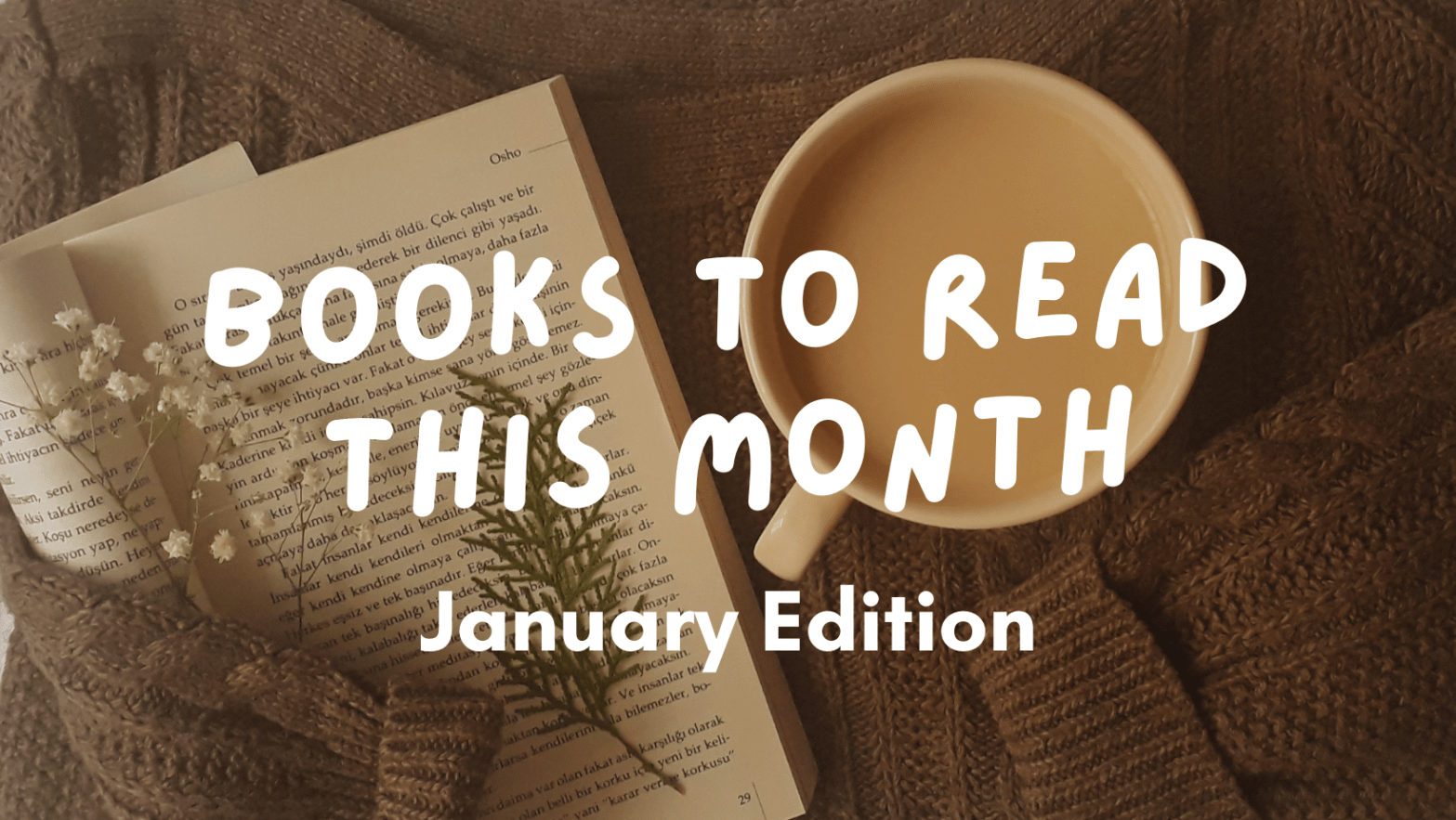 Books to Read This Month: January Edition
