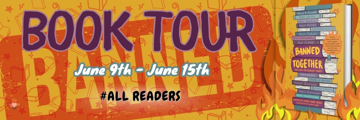 Book Review: Banned Together: Our Fight for Readers’ Rights edited by Ashley Hope Pérez and illustrated by Debbie Fong